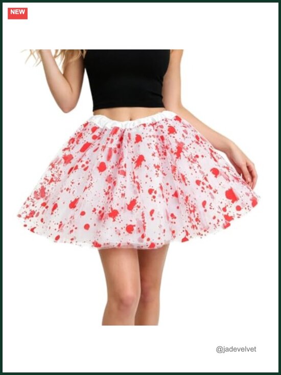 Other - Blood Splatter Halloween Skirt Cosplay Costume Accessory